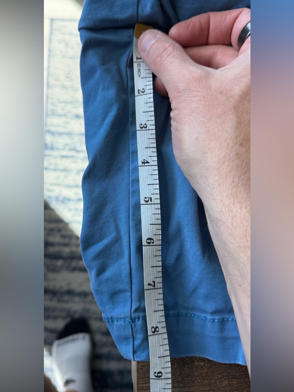 Banana Republic Lived In Shorts, Blue, 36 - Picture 4 of 4